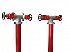 Dual Pillar RG Hydrant Riser Assembly